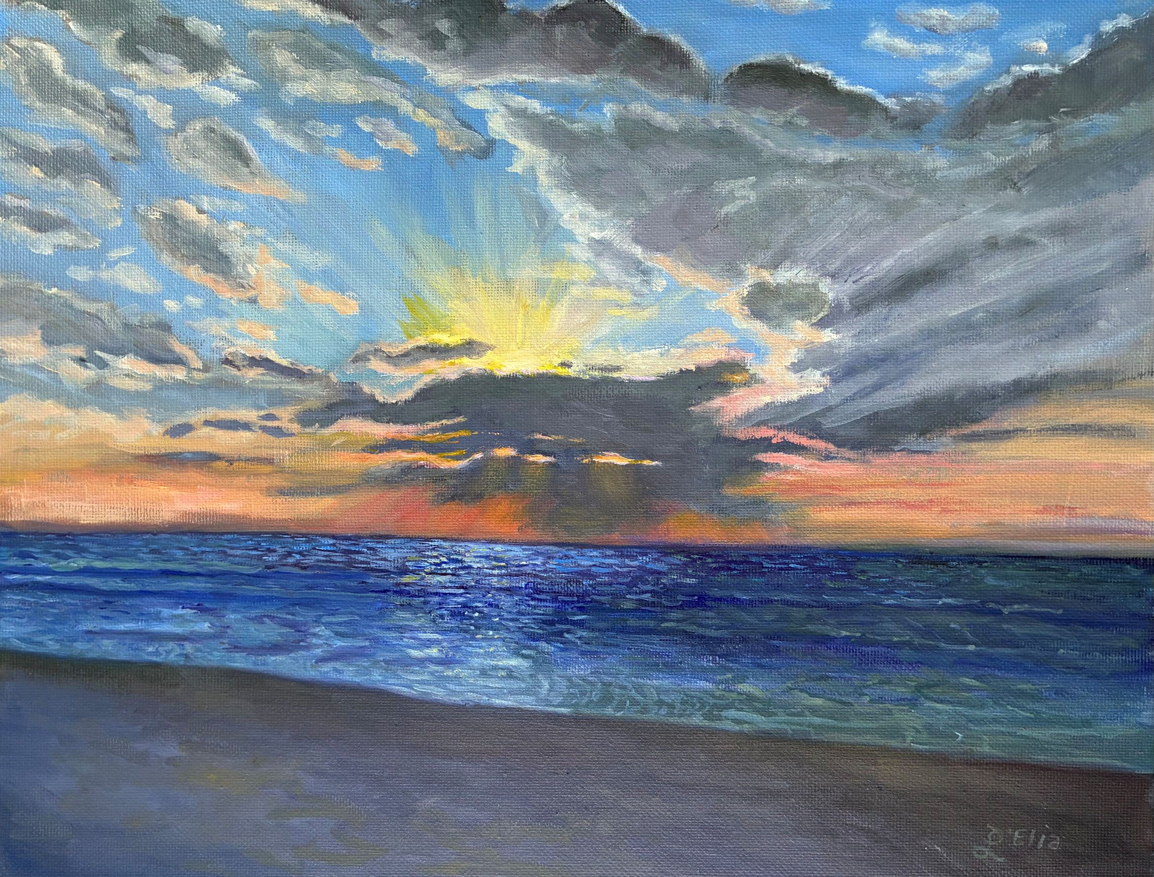 Sunrise on the beach